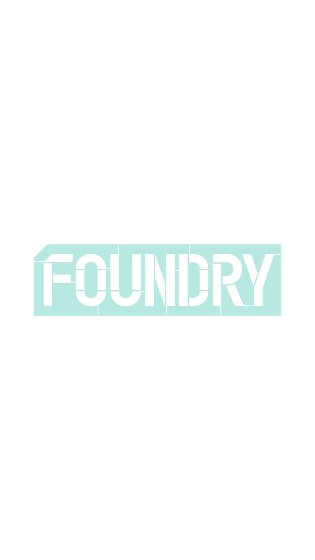 Transparent background logo of Foundry Gyms