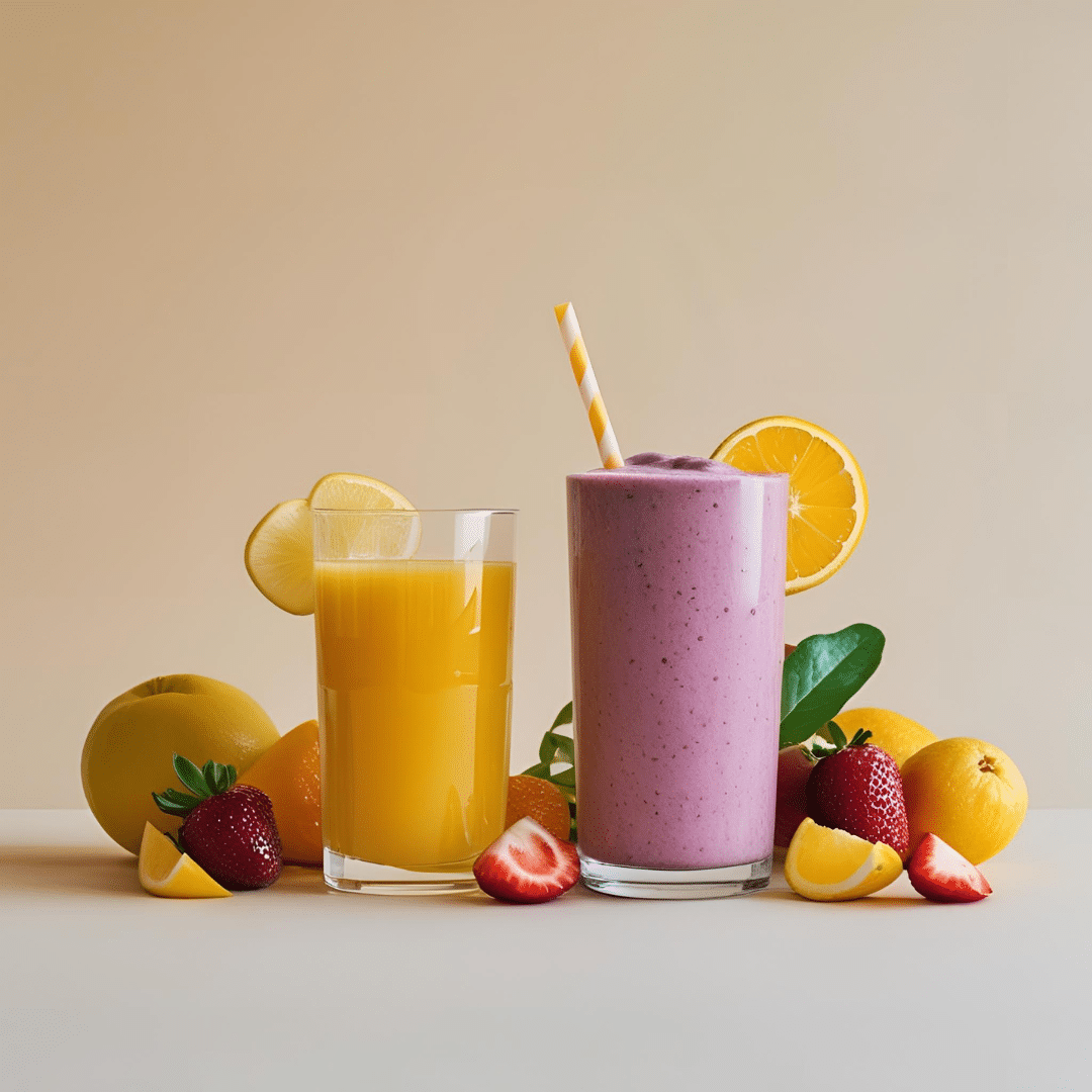 Fruit juice and smoothies