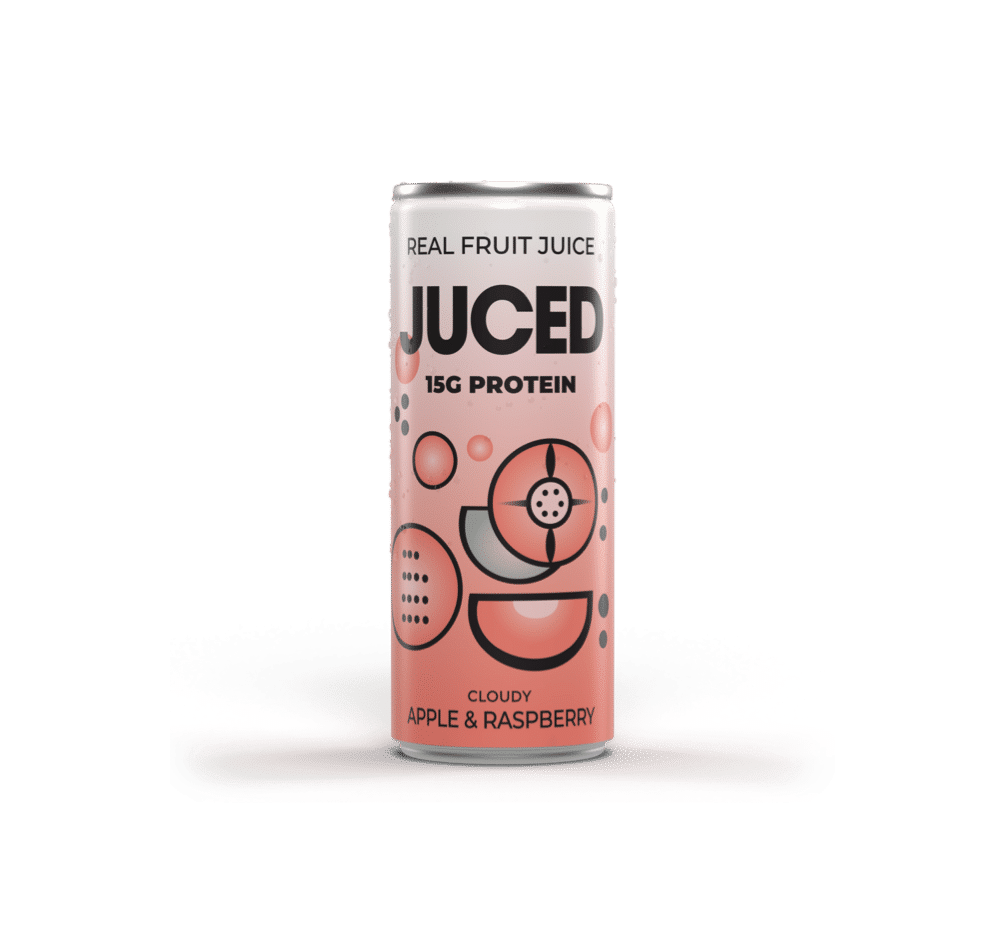 JUCED | Cloudy Apple & Raspberry | 15g Protein | Protein Fruit Juice